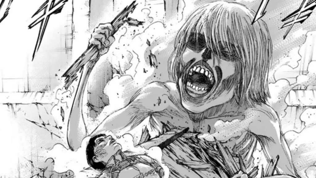 無垢の巨人となったアルミン