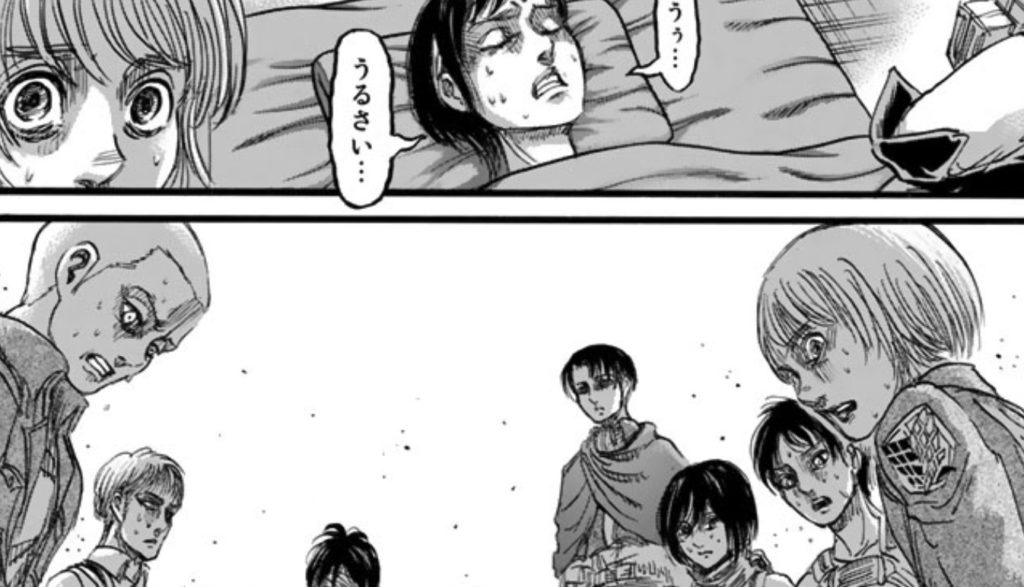 雰囲気を壊すサシャのセリフ